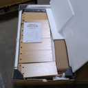 Makeup Vanity Desk with Mirror and Lights, Vanity Desk with 8 Drawers & Storage Shelves, Vanity Table with Power Outlet, 3 Color Modes & Adjustable Brightness Dressing Table, Bedroom,(15.75D*40-68W*55.91H)