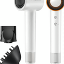 Hair Dryer Negative Ion, Professional Blow Dryer with High Speed Motor, 200 Million Ions, Low Noise, Portable for Home