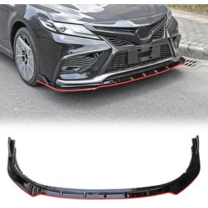 Front Bumper Lip Spoiler Splitter Toyota Camry Sport SE,XSE, 2021 2022 Front Diffuser Bumper Deflector