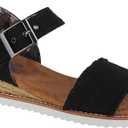 Skechers Women's Desert Kiss-Adobe Princess Sandal (7.5, Black)