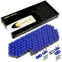 Caltric O-Ring Blue Drive Chain Compatible with Yamaha Raptor 660 Yfm660R Yfm-660R 2001-2005