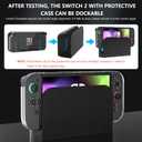 Clear Case for Nintendo Switch 2 (2025), FANPL Protective Cover for Switch 2 and Joy Con Controller - Strong and Durable, Not Easy to Fall Off