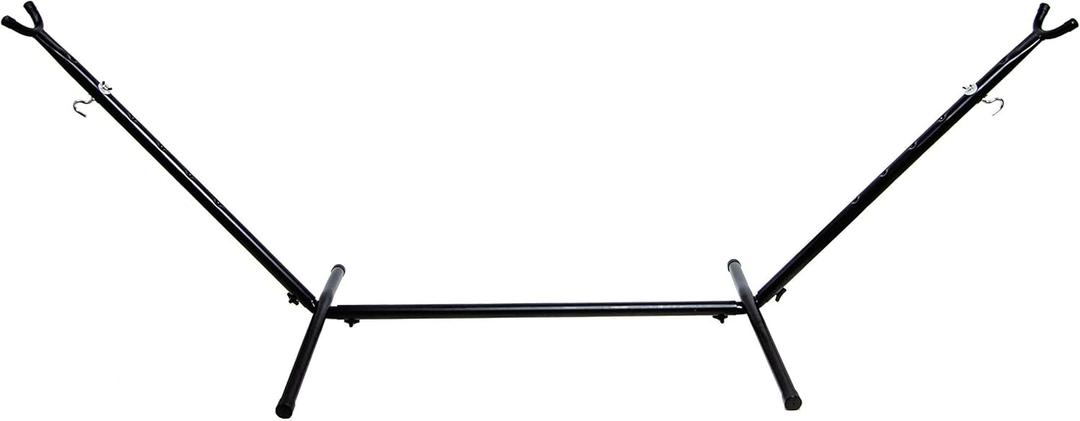 Hammock Stand, Heavy Duty Adjustable Steel Hammock, 9-Foot, 450-Pound Capacity, Weather Resistant, Easy to Assemble