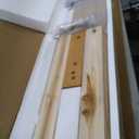 Queen Bed Frame, 11.5 Inch Solid Wood Platform Bed, Natural Pine