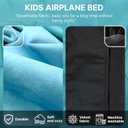 Toddler Airplane Bed, 1-12 Months Old Baby Travel Essentials for Flying, Portable Baby Airplane Bed for Flight, Suitable for Airplanes | toddler airplane bed