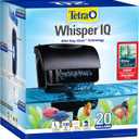 Tetra Whisper IQ Power Filter 20 Gallons, 130 GPH, with Stay Clean Technology