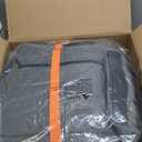 Goloni Ski Bag with Wheels,Padded Snowboard Bag for Air Travel,600D Waterproof Fabric,Foldable Snow Bag Fits 2 Pairs Skis (190cm, Grey)