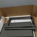 2/4 Av Media Stand,Media Storage Cabinet With Height-Adjustable Shelf And Wheel,Stereo Racks And Stands With Storage Shelves,Foldableaudio Rack Tower,Modern Stereo Rack(H48cm/19in)