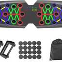 Multifunctional Push Up Boards Press Up Board Equipment Pushup Stands Push Up Boards Exercise Board With Resistance Band