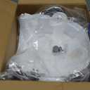 Spooktacular Creations Astronaut Helmet for Kids with Movable Visor Pretend Role Play Accessory Toy Set Halloween Costumes (White)