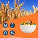 Homestockplus Non Ceramic 68 Oz Salad Bowls,Large Serving Bowls 6 Pcs Unbreakable Ramen Bowl for Salad,Soup,Ramen,Noodle,Oatmeal,Snack Apply to Kitchen, Freezer,Dishwasher & Microwave Safe