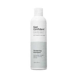 Haircare Thickening Shampoo - Gender-Neutral, Hair Surgeon Formulated. Pumpkin seed oil, Turmeric root extract, Saw palmetto, and Caffeine to Density and Growth. 8oz / 240 mL Bottle.