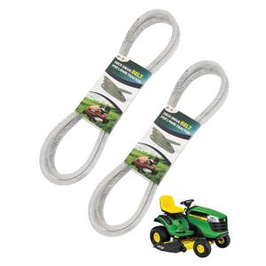 42 inch Lawn Mower Deck Belt for John Deere GX20072 GY20570 Compatible with John Deere 102 105 L100 L105 D100 D110 D120 D130 X110 X125 X145 E100 E110 E120 LA105 LA110 LA115 (1/2" x 104")，2 Pack