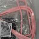 2Pcs Silicone Protector Frames of Screen and Rear View Mirror for Tesla Model 3 2017-2023 and Model Y 2019-Feb.2025. (Pink)