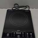 Mueller RapidTherm Portable Induction Cooktop, 1800W Hot Plate Electric Stove Top Burner. 8 Temp Levels, Auto-Off & Pot Detection, LED Display, Child Lock, 4 Programs, Burners for Cooking