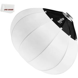 Godox CS-65D 26 Inch Lantern Softbox Soft Light with Bowens Mount Extends for Godox SL-60W VL150/VL200/VL300/SL150WII/SL200WII/UL150 LED Video Lights and Other Bowens Mount Light