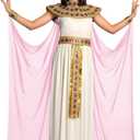 Morph Cleopatra Women's Egyptian Halloween Costume - Adult Cleopatra Dress (Medium)