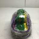 36 Pieces Light up Space Cowgirl Hat Bulk Green LED Cowboy Costume Accessories with Glasses Paisley Bandanna for Girls Women Birthday Party (Purple, Green, Gold)