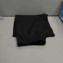 Girls Dress Pants Wide Leg Uniform Pants for Girls Preppy Clothes Size 7-14 Years (Black, M)