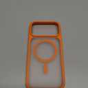 TORRAS Stronger Magnetic & Shockproof for iPhone 17 Pro Max Case, Fit for MagSafe, Military Grade Drop Protection, Camera Control, DIY Button, Slim for iPhone 17 Pro Max Case Translucent Orange