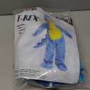 Spooktacular Creations Halloween Dinosaur Costume Kids, T-Rex Costume Outfit with Egg for Toddler Child Dress Up Party (3T (3-4 YRS), Blue)