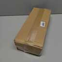 50Pack Strawberry Boxes - 12x2.2x2 Inch with Clear Window for Macaron, Chocolate Truffle, Cookie & Bakery Boxes (Pink)