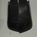 Motoforti 1 Pair ABS Left Right Side Mirror Cover Cap Replacement Black for Ford Explorer 2011-2019 Ox Horn Mirror Guard Cover