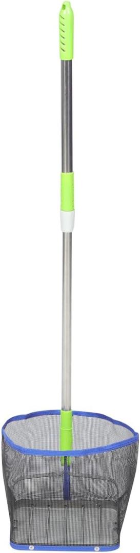 Toddmomy Portable Table Tennis Ball Picker with Retractable Telescopic Handle 39.37 Inch Lightweight Ping Pong Ball Collector for Easy Storage and Court Use