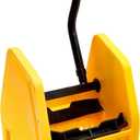Sasylvia Yellow Mop Wringer Replacement Down Press Mop Bucket Wringer Industrial Cleaning Accessories for Commercial Floor Mopping Buckets Restaurant Supplies, 26quart or 33 Quart(Down Press)