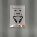 Around the neck headphone, the new Bluetooth 5.4 playtime up to 100 hours LED battery display, with microphone neckband bluetooth headphones, neck headphones semi-in-ear noise cancelling IPX7 (Black)