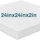 Frienda 1 Pack 2 x 24 x 24 Upholstery High Density Craft Foam Sheets Replacement Square Cut to Size Cushion Chair Padding, Suitable for Shipping, Packing, Cushion Foam, Mailing, Cosplay