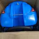 Step2 Whisper Ride II Kids Push Car, Ride-On Car with Seat Belt and Horn, Toddlers and Preschoolers Ages 18 Months4 Years, Max Weight 50 lbs., Quick Fold Handle, Stroller Alternative, Blue, Large