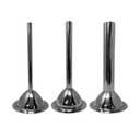 Cutlery Mania #22 Meat Grinder Funnel | Kitchen Sausage Stuffing Tube Attachment | 3 Size 3-Piece Set | Heavy-Duty Stainless Steel | Professional, Home, Restaurant & Commercial Use (#22)