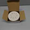 5-Inch 8-Hole Hook and Loop Sanding Discs 80-Grit Random Orbit Sandpaper, 50-Pack