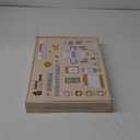 ROBUD Wooden Dollhouse Furniture Set, 23 Pcs Dollhouse Accessories, Miniature Furniture Including 5 Room Kits, Dollhouse Furniture Pretend Play Toys for Boys, Girls & Toddlers, 3+