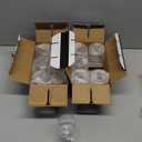 Qunclay 12 Pcs 3.5oz Shot Glass Cups Whiskey Bourbon Tasting Glasses Clear Small Brandy Snifter Cognac Wine Sherry Snifter Baileys Copitas Para Tequila Port Cup for Tasting Brandy Drinking Liquor Beer