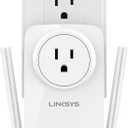 Linksys RE6700: AC1200 Amplify Cross-Band Wi-Fi Extender, Wireless Range Booster, Gigabit Ethernet Port, Spot-Finder Technology (White)