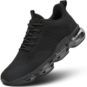 KEEZMZ Men's Air Cushion Running Shoes Breathable Tennis Basketball Sneakers Non Slip Workout Casual Sport Shoes Gym Training Comfortable Fashion Shoes (8.5)