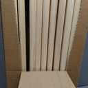 Wooden Full Bed Slats for Support Under Mattress Replacement Wood Slats for Full Size Bed Frame Under Mattress Support Without Extra Height 3.38 Standard Width