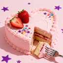 3 Pieces 8 Inch Heart Shaped Aluminum Cake Pans - Funny Baking Tins, DIY Heart Cake Molds for Kitchen, Birthday & Wedding Baking