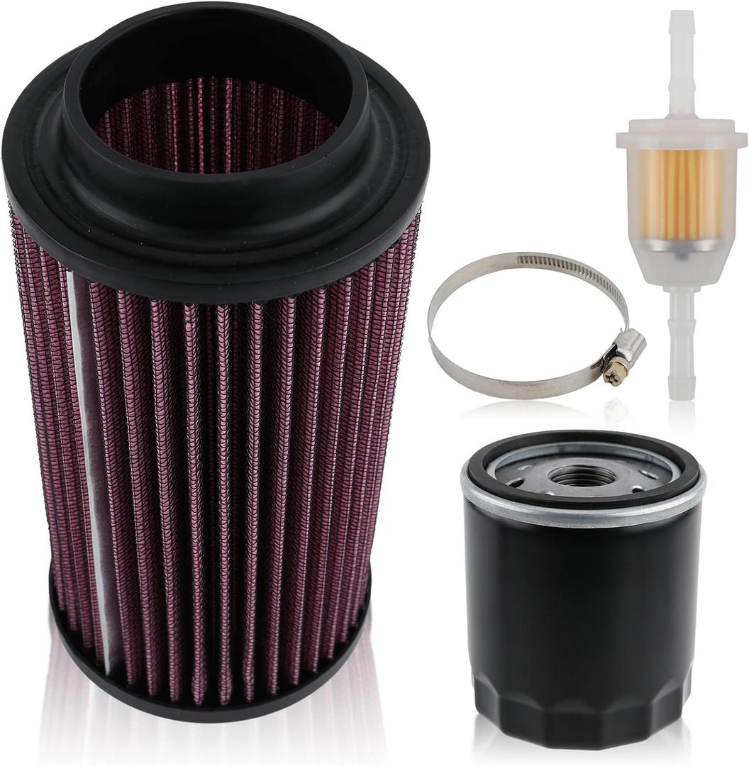 7080595 Air Filter with Fuel Filter Oil Filter Set Compatible with Polaris Sportsman 400 500 550 Xpedition 325 425 Magnum 325 500
