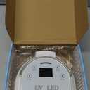 Gelpal 80W Professional Cordless UV LED Nail Lamp, UV Lights for Nails with 45 Beads and Rechargeable Battery, Portable LED Gel Nail Curing Dryer, Nail Polish Machine for Salon or Home, White