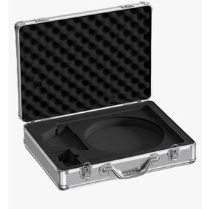 Starlink Mini Case, Aluminum Alloy Travel Suticase with Precision Form for Starlink Mini Dish, Kickstand, Pipe Adapter and Accessories