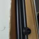 ZOCONE Tension Curtain Rod 51-168 In(4.25-14 Ft), Outdoor Curtain Rod No Drilling for Patio Window, Adjustable Shower Curtain Rod for Bathroom, Extra Long Tension Rod Diameter 1.26In Never Rust, Black