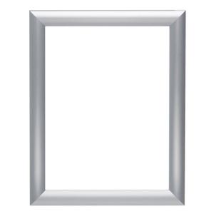 Poster Snap Frame, 8.5" x 11", Silver