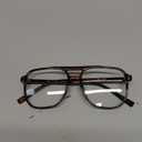 FEISEDY Blue Light Blocking Glasses Fake Nerd Clear Square Computer Lightweight Pilot Glasses Frame Oversized B2866