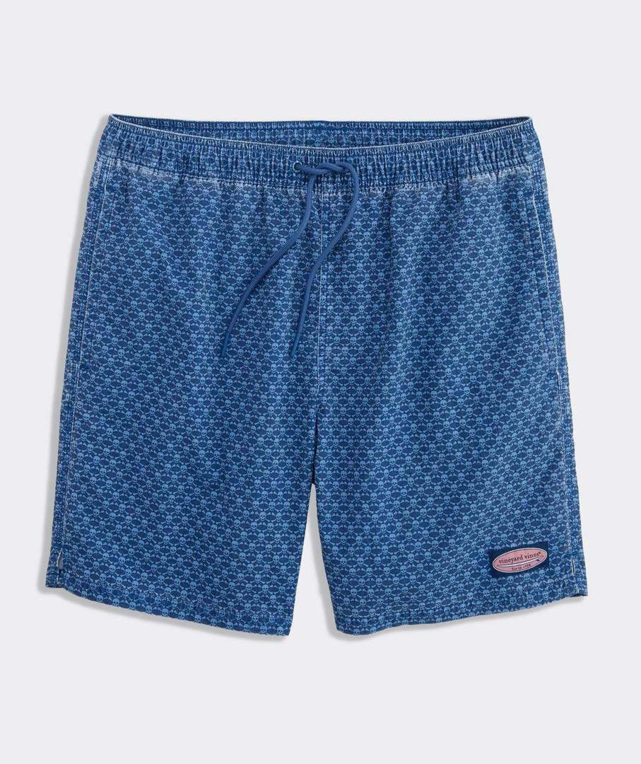vineyard vines 6" Island Trunk, Crossbone Moonshine, Medium