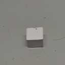 Home Crystal Tealight Candle Holders Pack of 4, 1.5 Inches Height, Heavy Solid Square Hand Cut Tealight Holders Sets, Centerpiece for Home Decor(Clear)