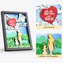 CCCEI Black 11x14 Desk Decor for Home Office, Gifts for Women From Daughter, Unique Thank You, Love Gift Ideal for Brthday, Mothers Day Christmas.