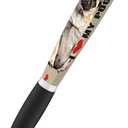 4 x ANINKABOVE I Love My Dog 3-Sided Ballpoint Pen - Cute Pug Gift for Dog Moms & Dads, Unique Fun Writing Instrument for Office or School Supplies